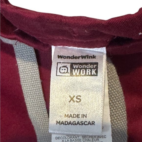 WonderWink FSU Maroon Scrub Pants size Women’s XS - Picture 6 of 7